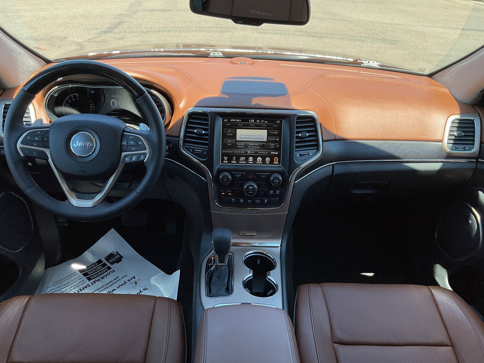 Used 2016 Brilliant Black Crystal Pearlcoat Jeep Summit image 20