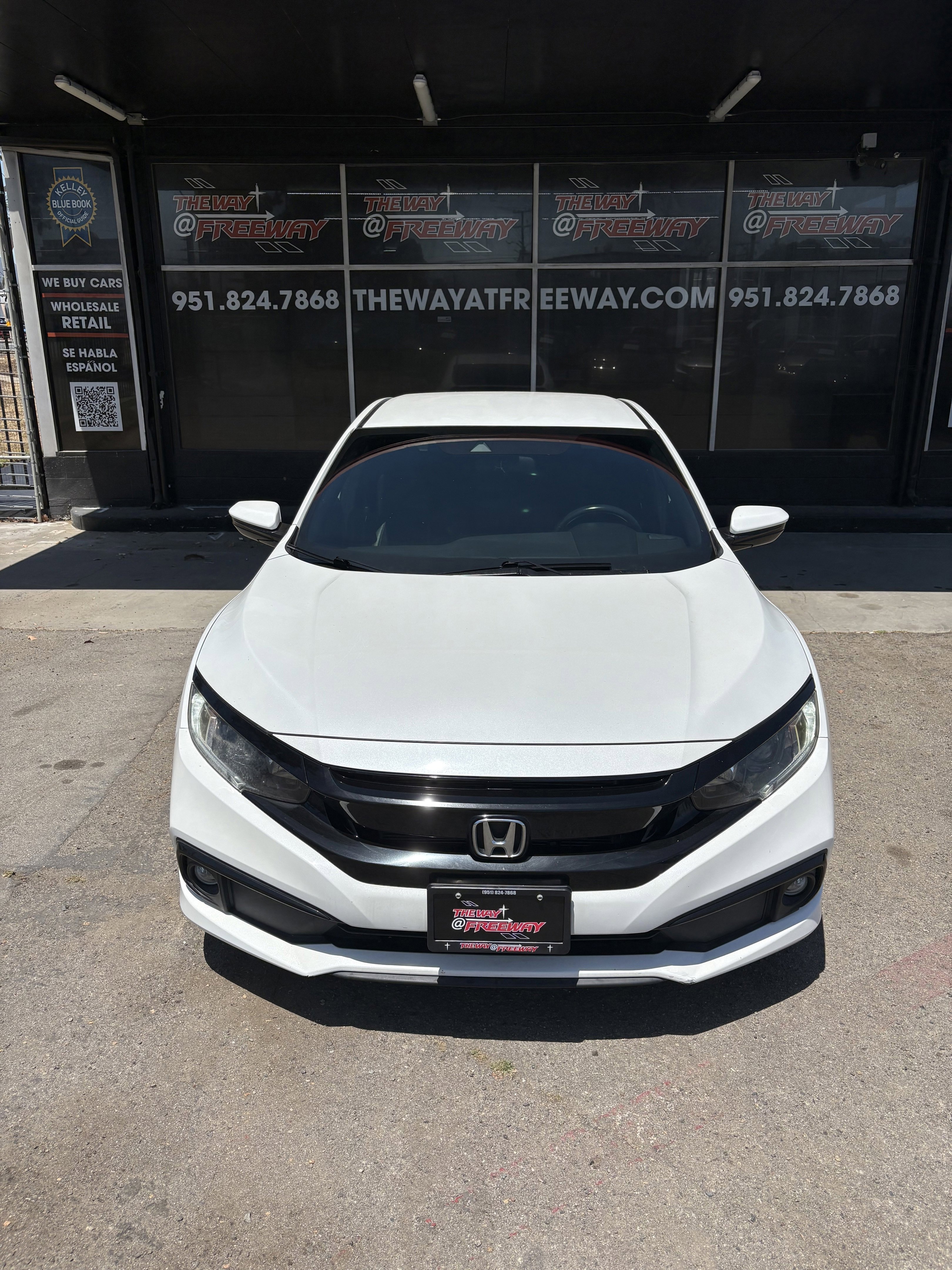 Used 2021 White Honda Sport image 2