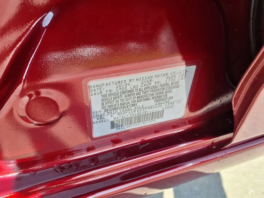 Used 2025 Red Nissan 1.6 SV image 38