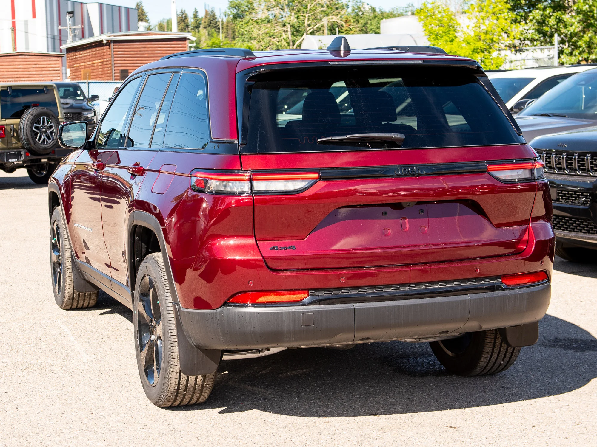 New 2025 Red Jeep Altitude* 4x4, Heated Leather, Wireless Charging Pad, Remote Start image 3