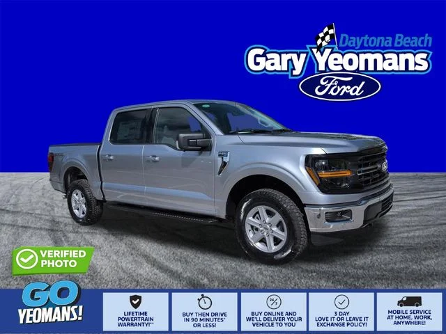 New 2026 Iconic Silver Metallic Ford XLT image 1