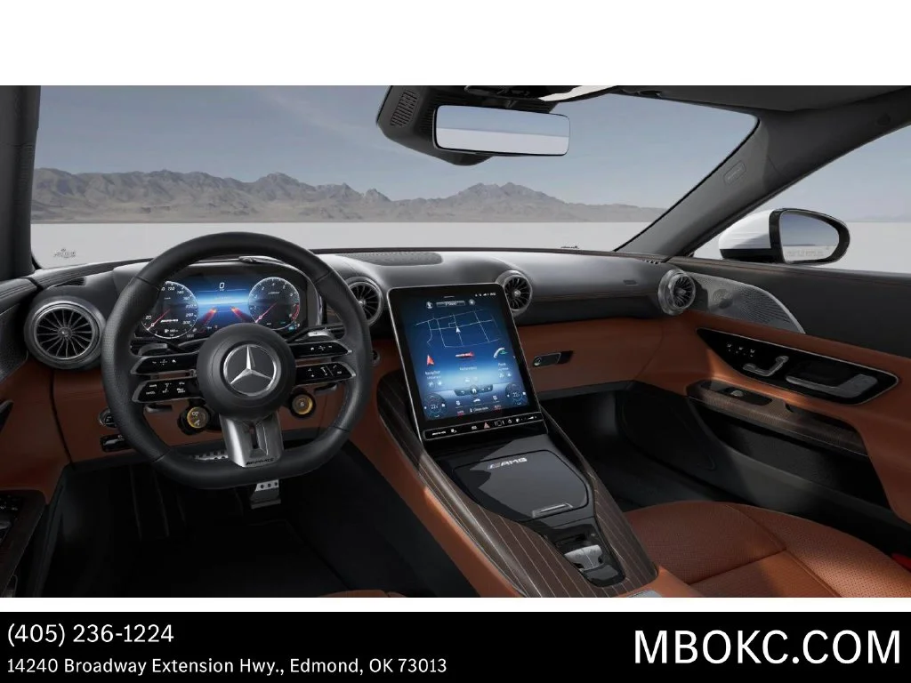 New 2027 MANUFAKTUR Moonlight White Metallic Mercedes-Benz AMG® SL 43 Roadster image 3