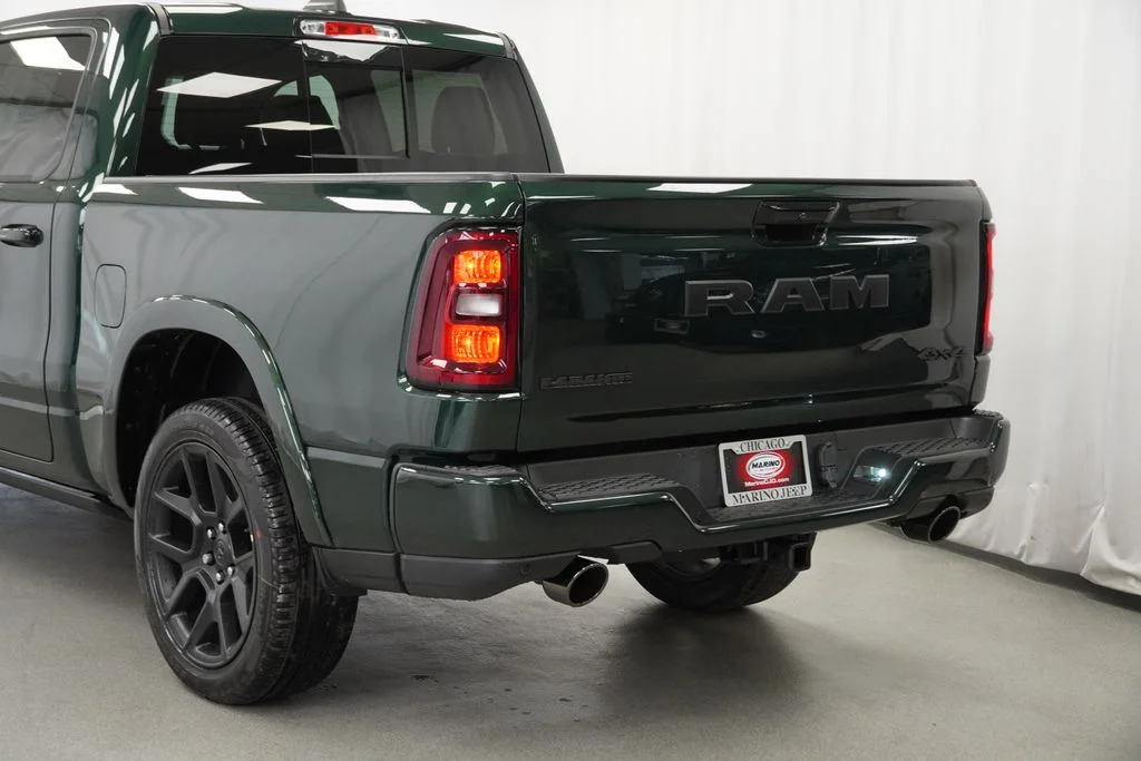 New 2026 Serrano-Green Metallic Exterior Paint RAM Laramie image 12