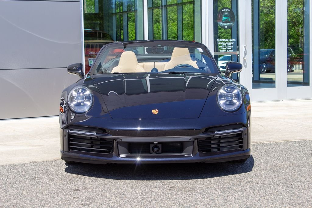 Used 2025 Jet Black Metallic Porsche Turbo S image 3