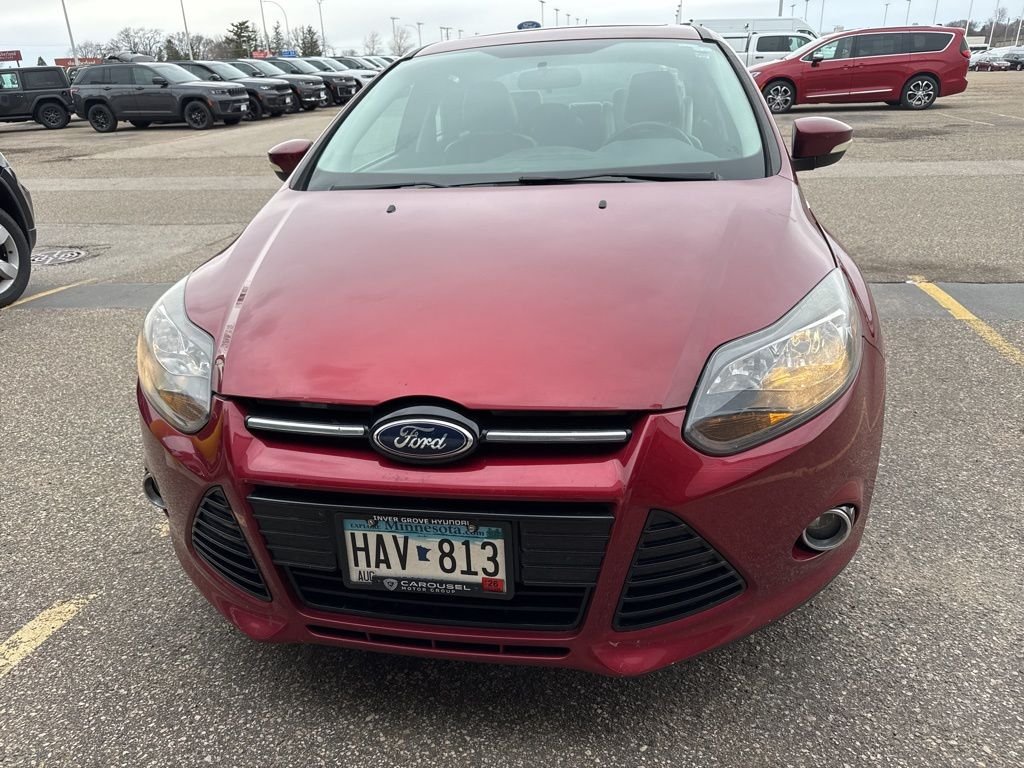 Used 2014 Ford Focus Titanium with VIN 1FADP3J27EL247428 for sale in Rochester, Minnesota