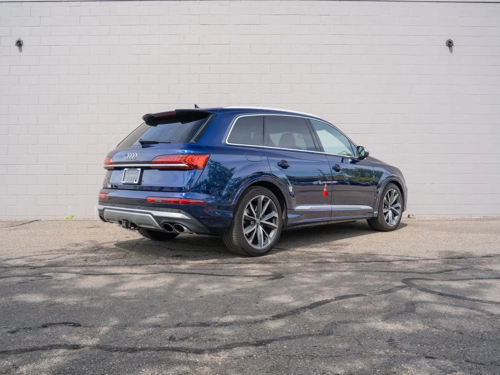 Used 2020 Blue Audi Premium Plus image 7