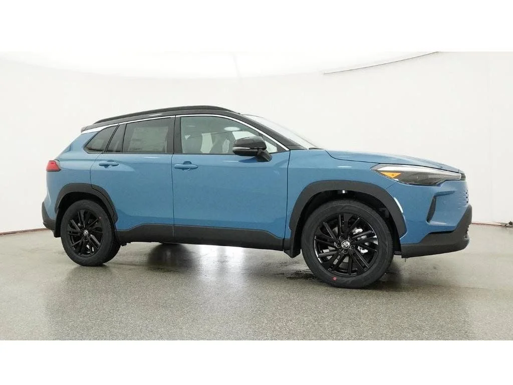 New 2026 Cavalry Blue with Jet Black roof Toyota Hybrid XSE image 35