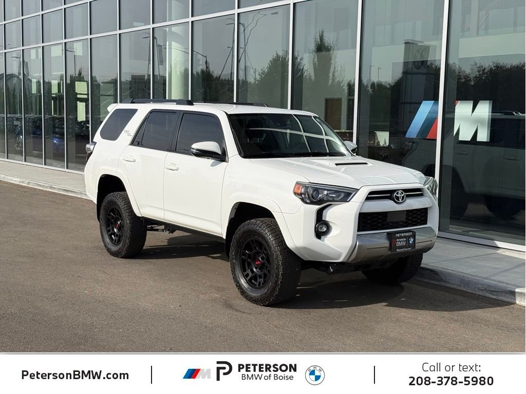 Used 2022 White Toyota TRD Off-Road Premium image 7