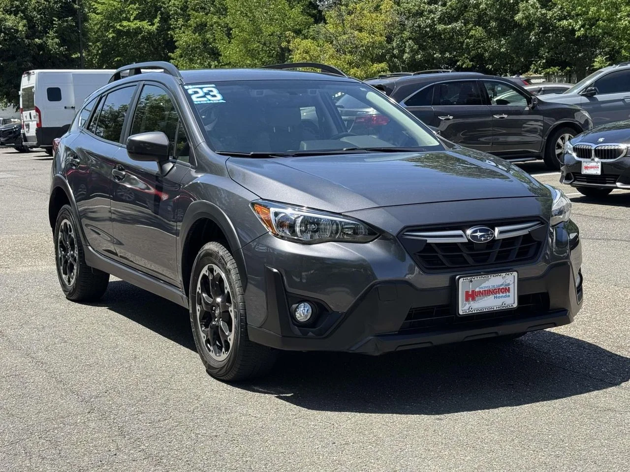 Used 2023 Magnetite Gray Metallic Subaru Premium image 1
