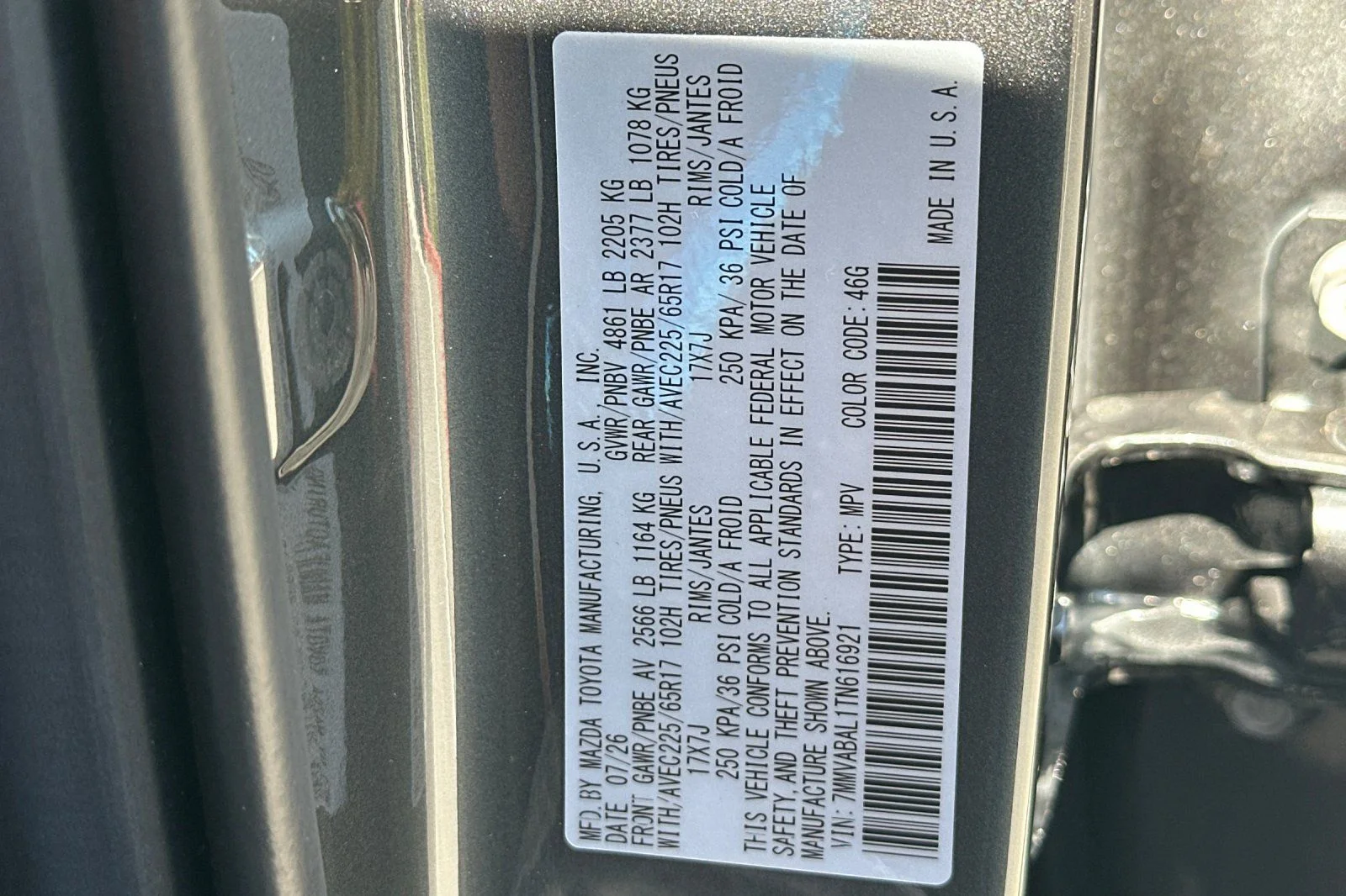 New 2026 Machine Gray Metallic Mazda 2.5 S Select AWD image 33