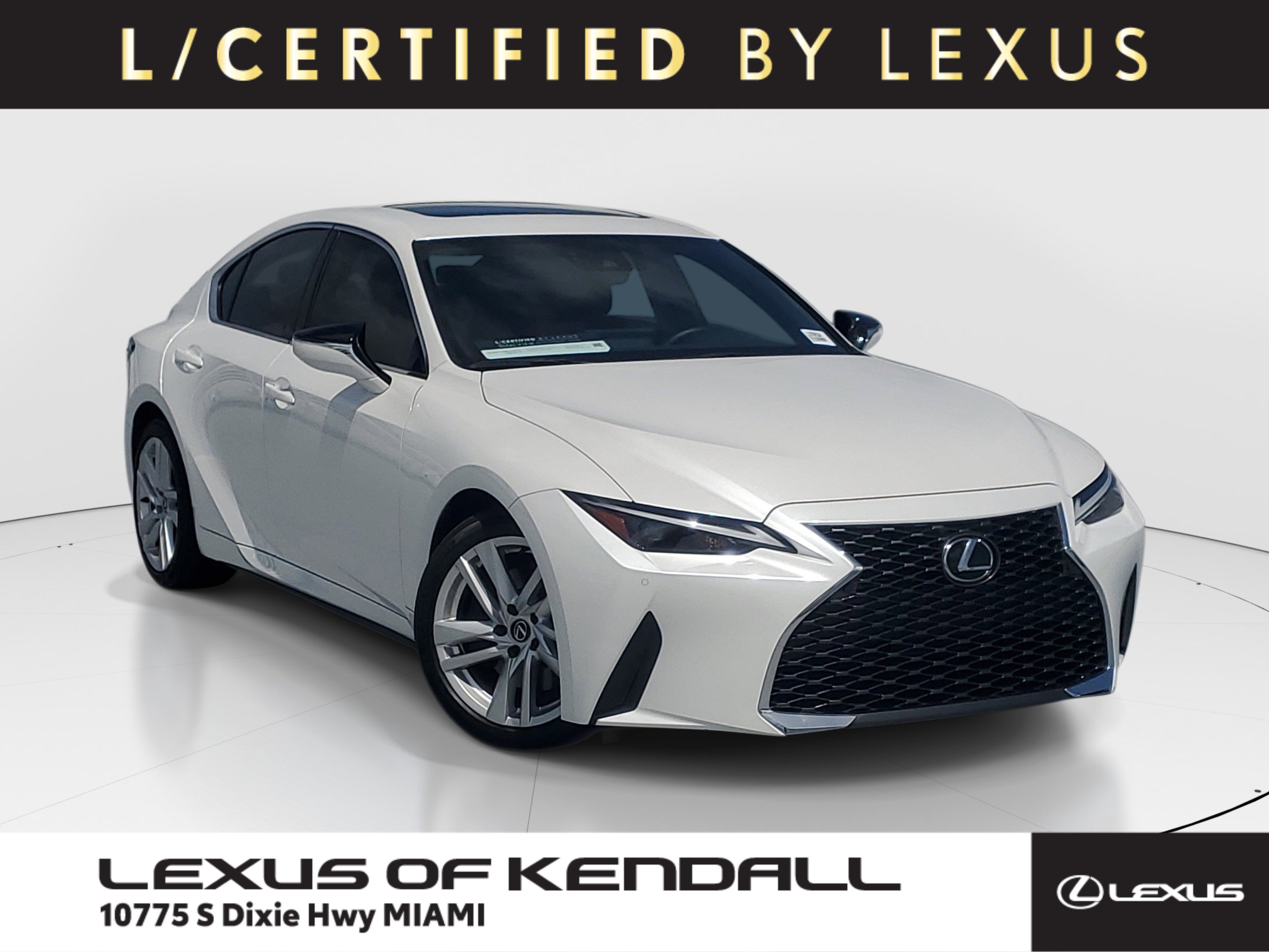 Certified Used 2024 White Lexus IS 300 image 1
