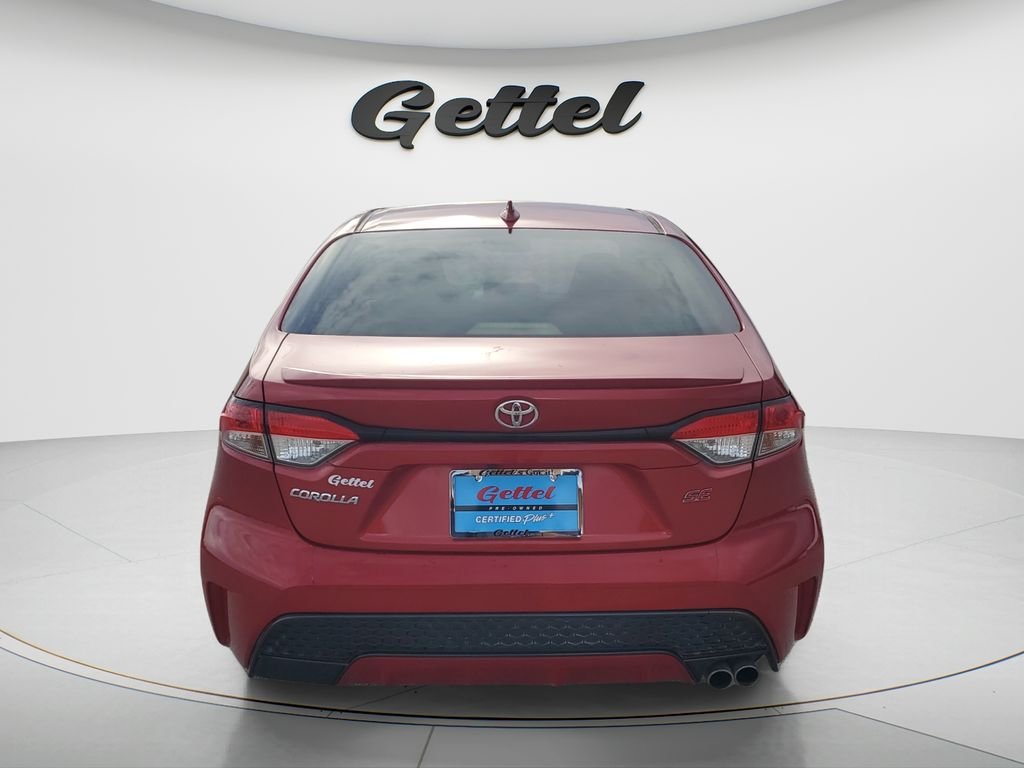 Certified Used 2021 Red Toyota SE image 6
