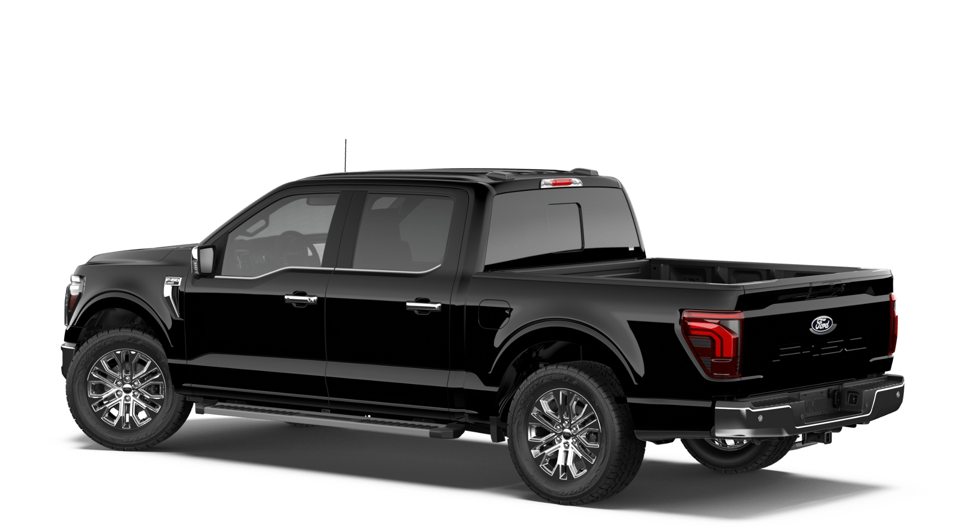 New 2026 Agate Black Metallic Ford Lariat® image 2