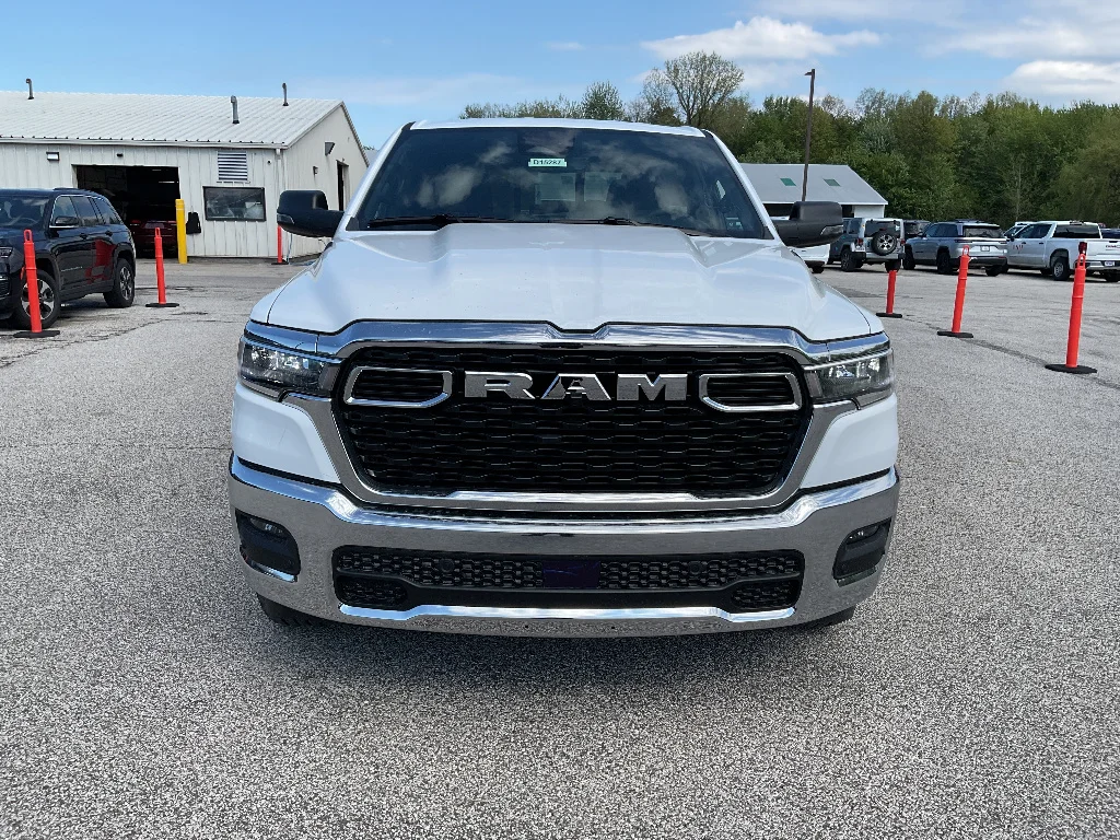 New 2026 Bright White Clearcoat RAM Big Horn Crew Cab 4x4 5