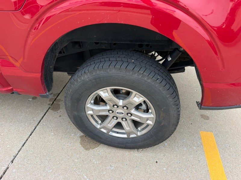Used 2021 Rapid Red Metallic Tinted Clearcoat Ford XLT image 5
