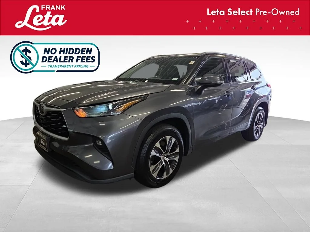 Certified Used 2021 Gray Toyota XLE image 1
