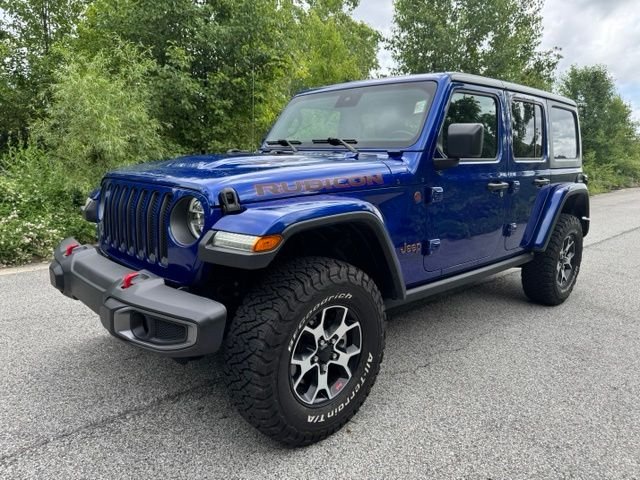 Used 2019 Ocean Blue Metallic Jeep Unlimited Rubicon image 37