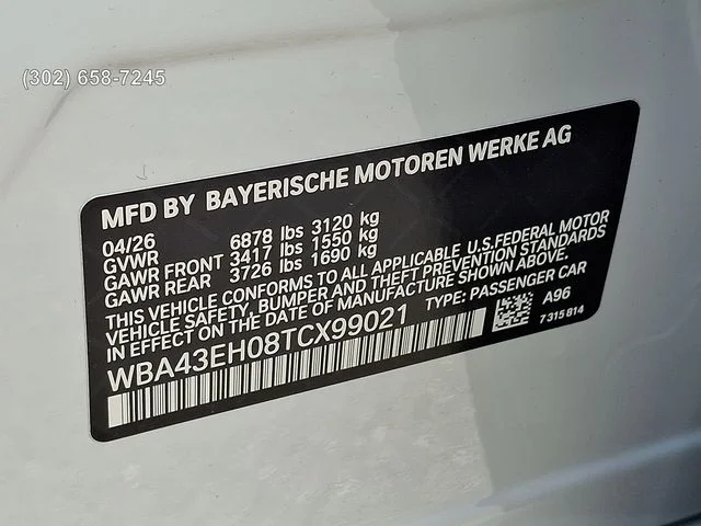 New 2026 Mineral White Metallic BMW 750e xDrive image 20