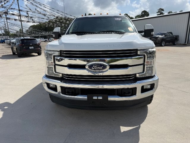 Used 2019 White Ford Lariat Crew Cab Long Bed DRW 4WD image 8