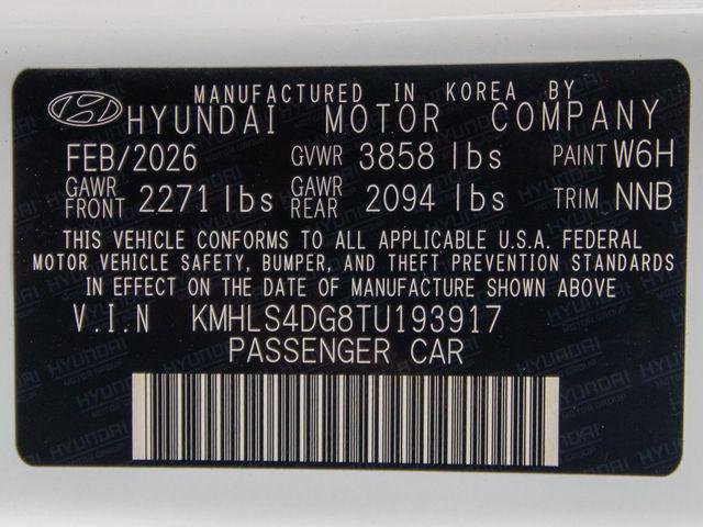 New 2026 White Hyundai SEL Sport Premium image 28