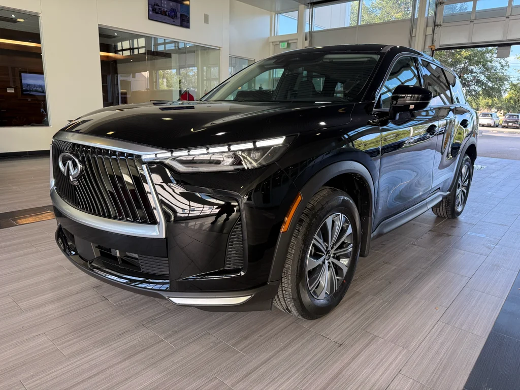 New 2027 BLACK OBSIDIAN INFINITI Pure FWD image 1