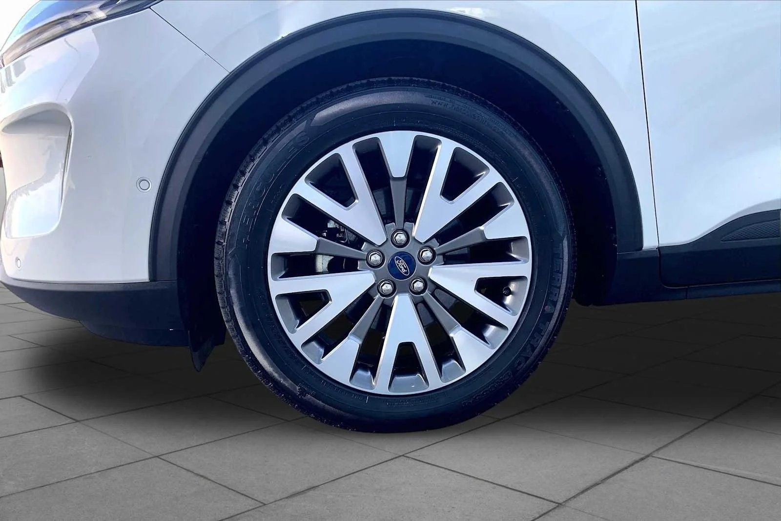 Used 2020 Star White Metallic Tri-Coat Ford Titanium Hybrid image 11