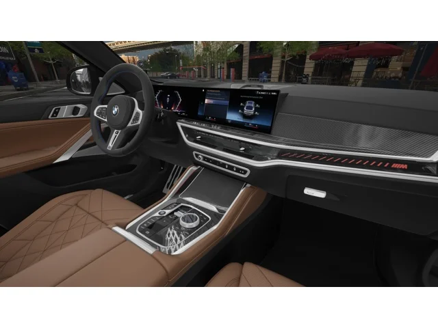 New 2027 Tanzanite Blue II Metallic BMW X6 M60i image 14