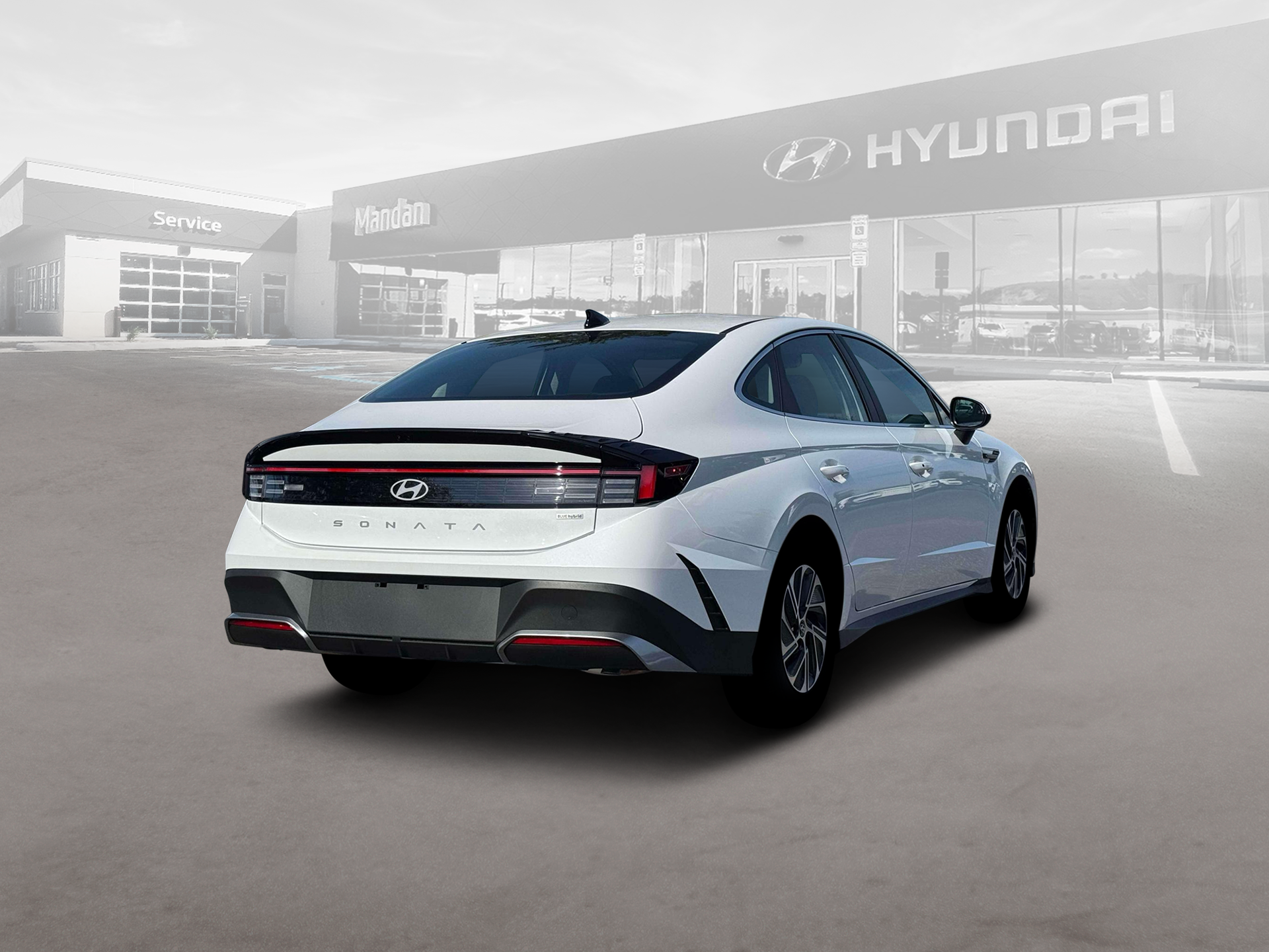New 2026 White Hyundai Blue image 7