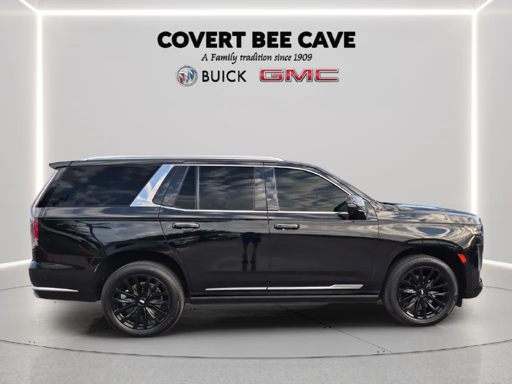 Used 2021 Black Cadillac Premium Luxury image 8
