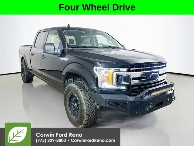 Used 2019 Agate Black Metallic Ford XLT image 1