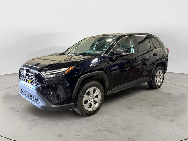 Used 2024 Midnight Black Metallic Toyota LE image 1