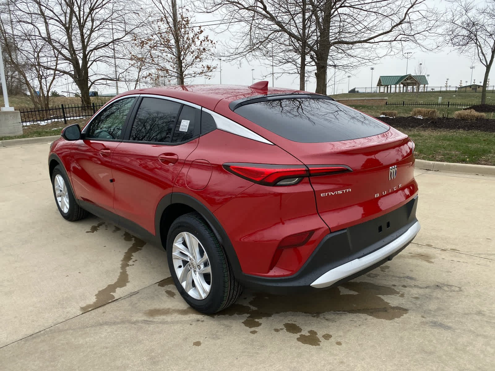New 2026 Brilliant Red Buick Preferred image 8
