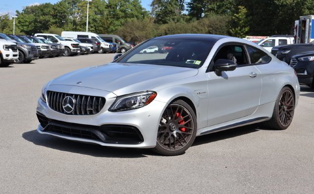 Used 2020 Iridium Silver Metallic Mercedes-Benz C 63 S AMG® image 1