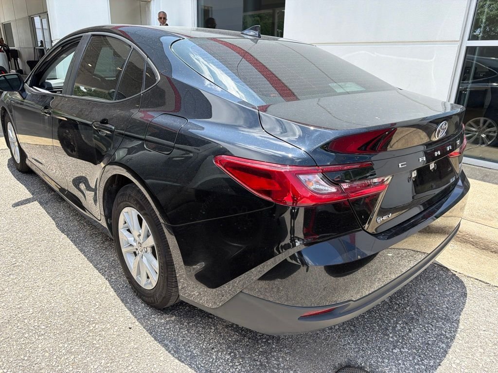 Used 2025 Black Toyota LE image 2