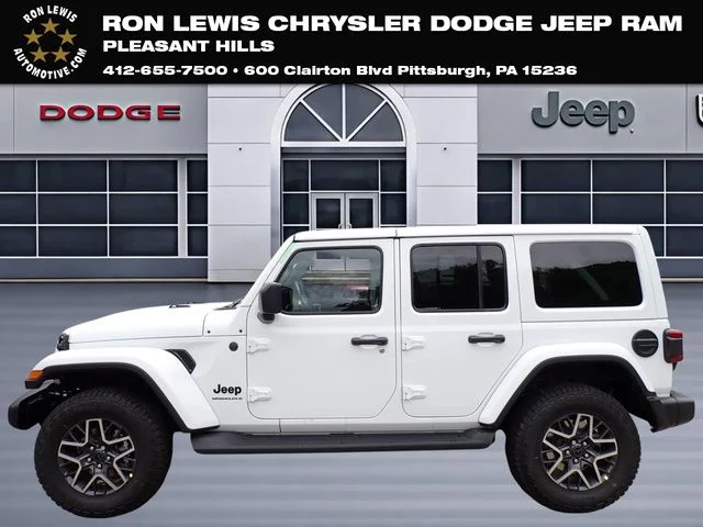 New 2026 White Jeep Sahara image 1