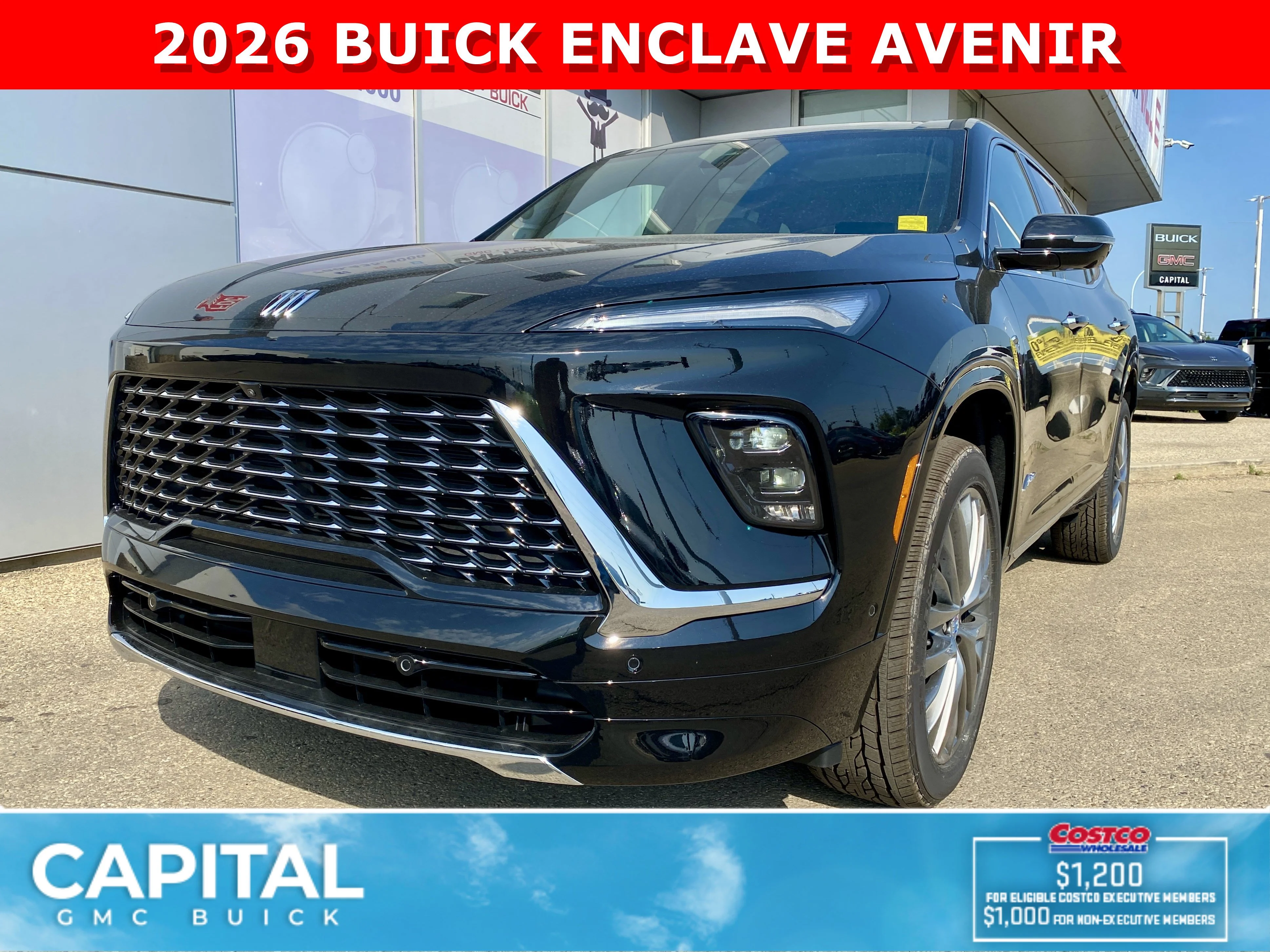 New 2026 EBONY TWILIGHT METALLIC Buick Avenir image 1