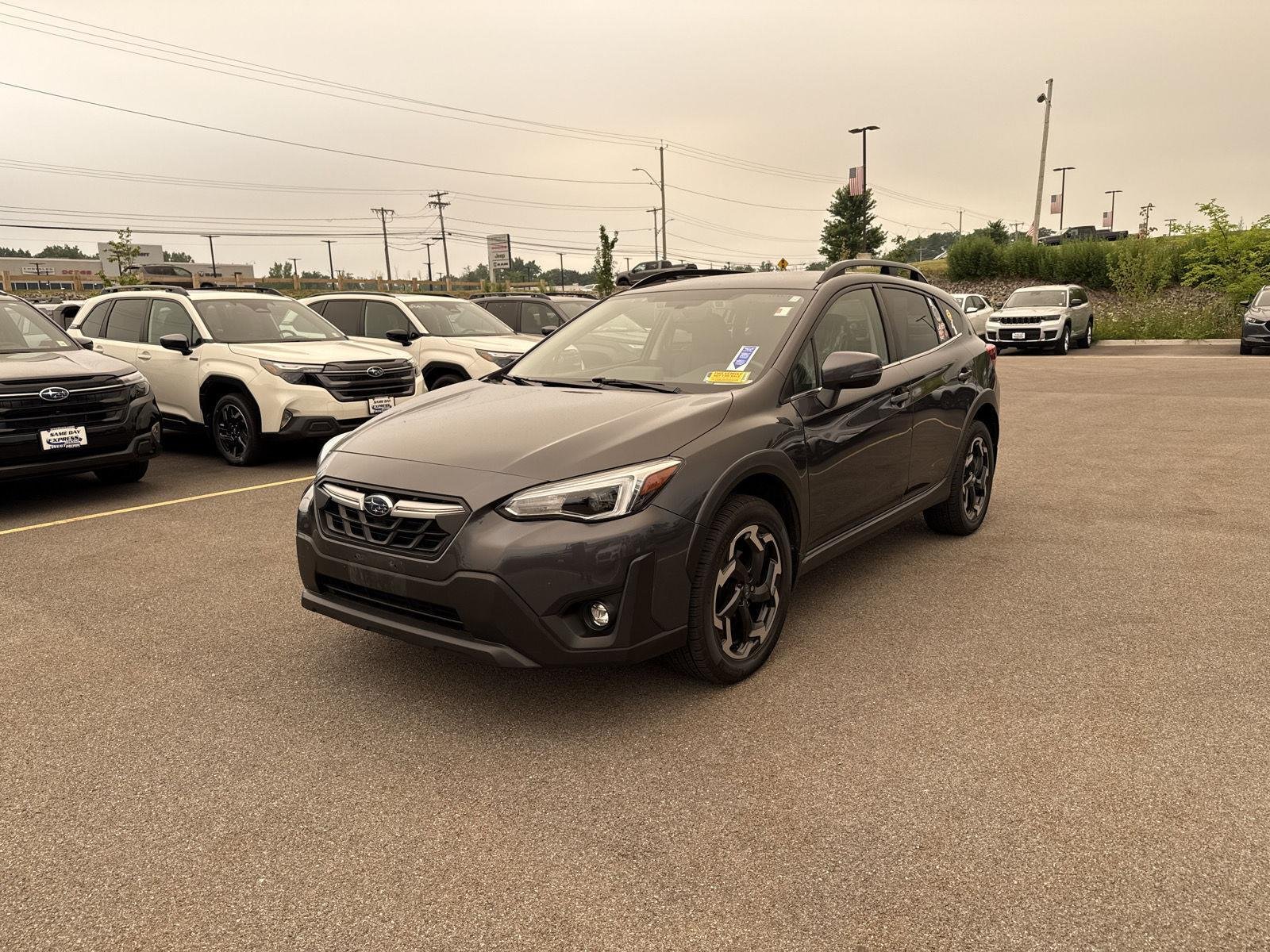 Used 2021 Magnetite Gray Metallic Subaru Limited image 6