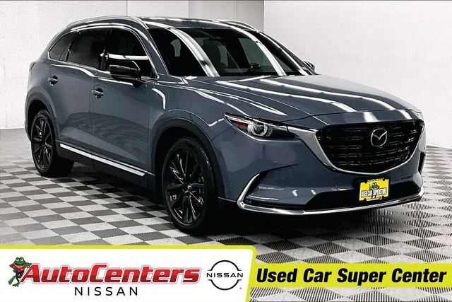 Used 2023 Polymetal Gray Metallic Mazda Carbon Edition AWD - Sunroof - Htd/Cooled Leather - 20
