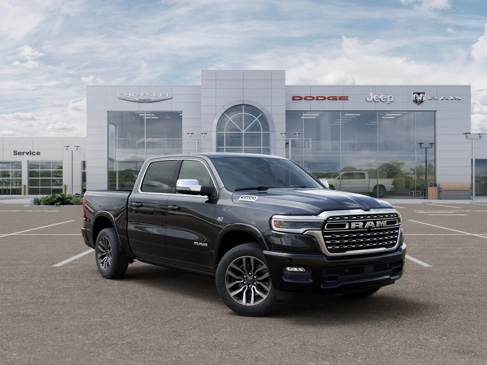 New 2026 Diamond Black Crystal Pearl-Coat Exterior Paint RAM Limited image 31
