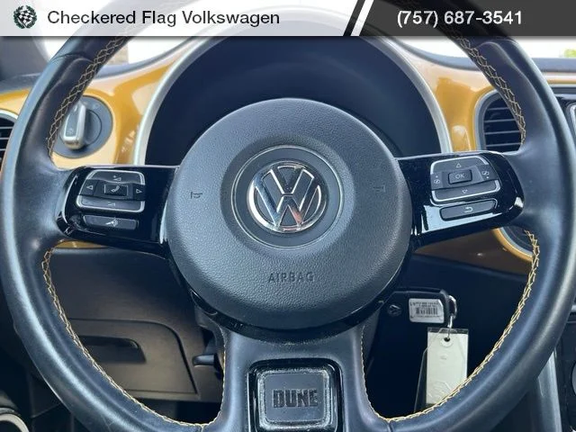 Used 2017 Sandstorm Yellow Metallic/Black Roof Volkswagen 1.8T Dune image 31