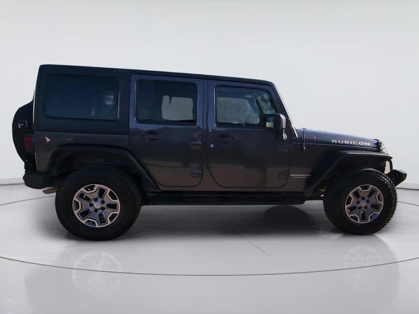 2017 Jeep Wrangler Unlimited Rubicon 4x4 Gray at Mac Haik CDJR North Houston