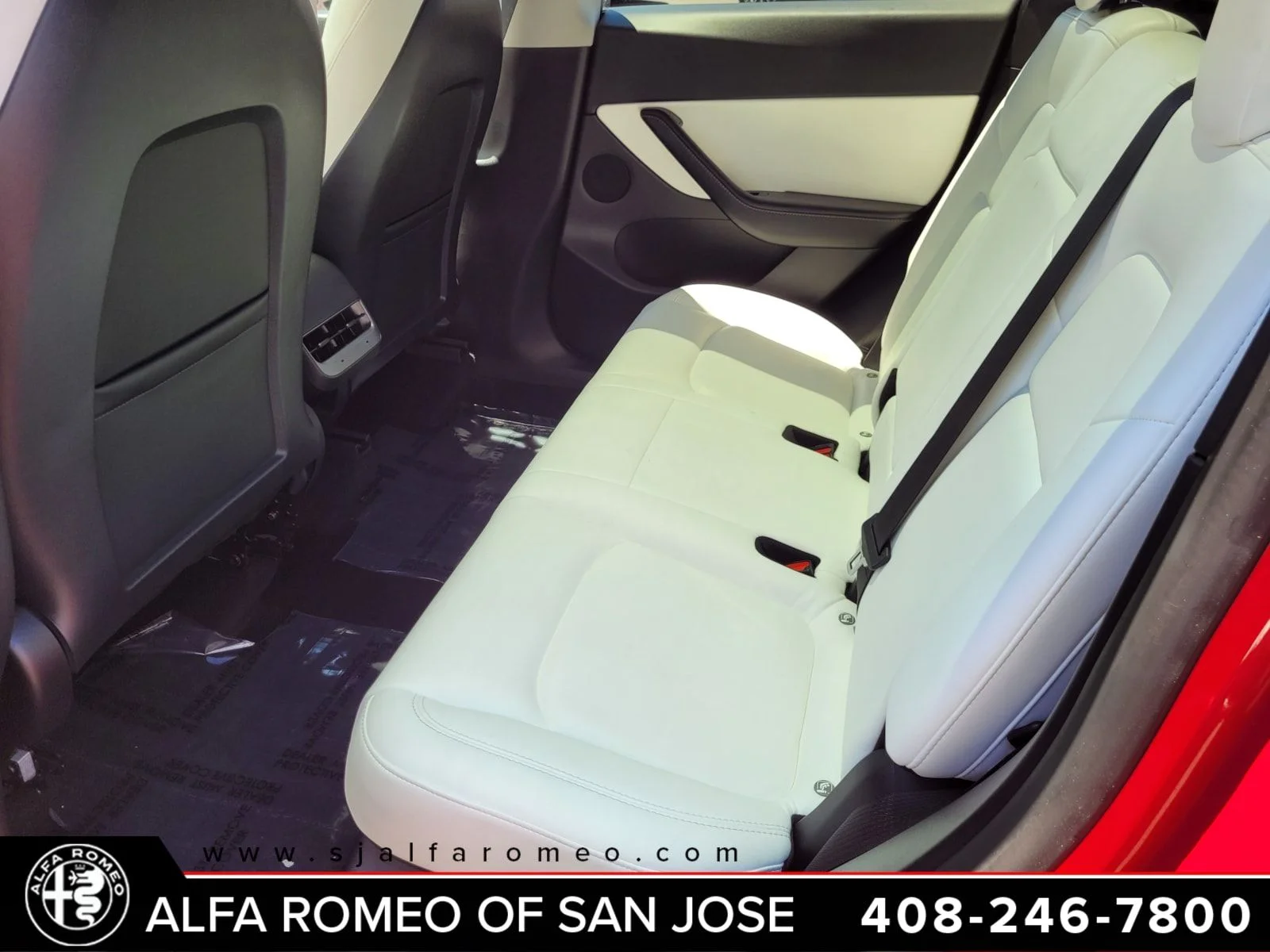 Used 2022 Red Tesla Performance image 24