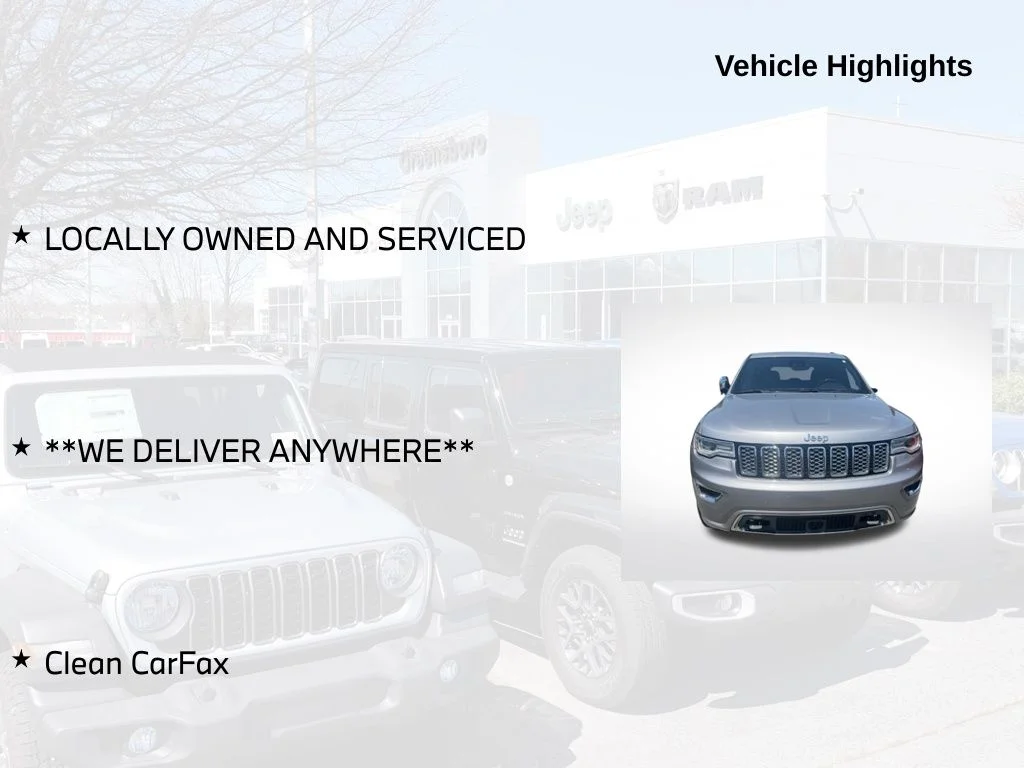 Used 2017 Silver Jeep Overland image 5