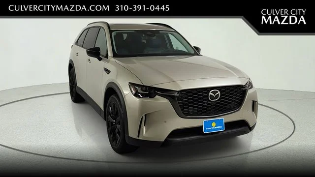 New 2026 Platinum Quartz Metallic Mazda Premium Sport AWD image 1