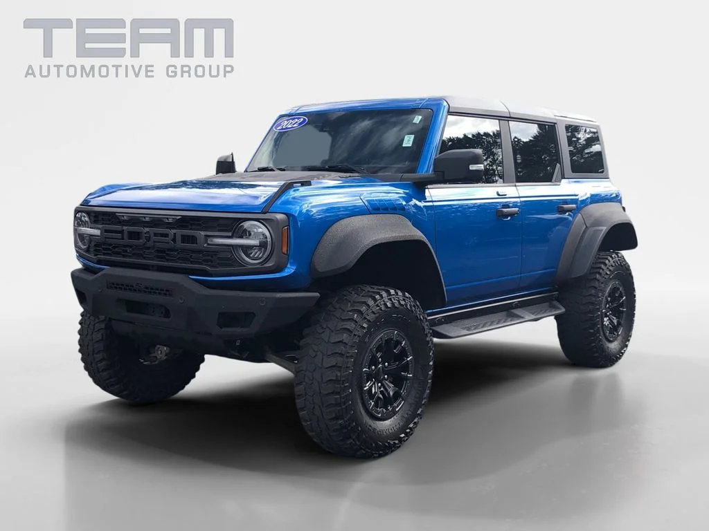 Used 2022 Blue Ford Raptor image 3