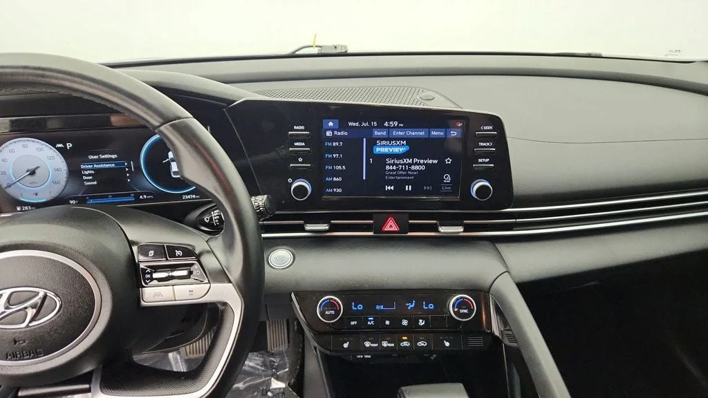 Used 2022 Intense Blue Hyundai SEL IVT w/ Convenience Package image 17