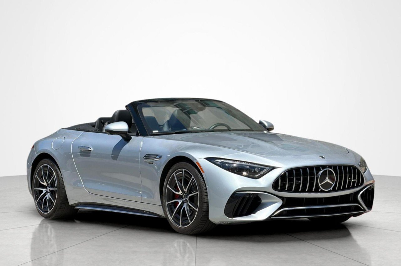 Certified Used 2022 Cirrus Silver Metallic Mercedes-Benz AMG® SL 55 image 7