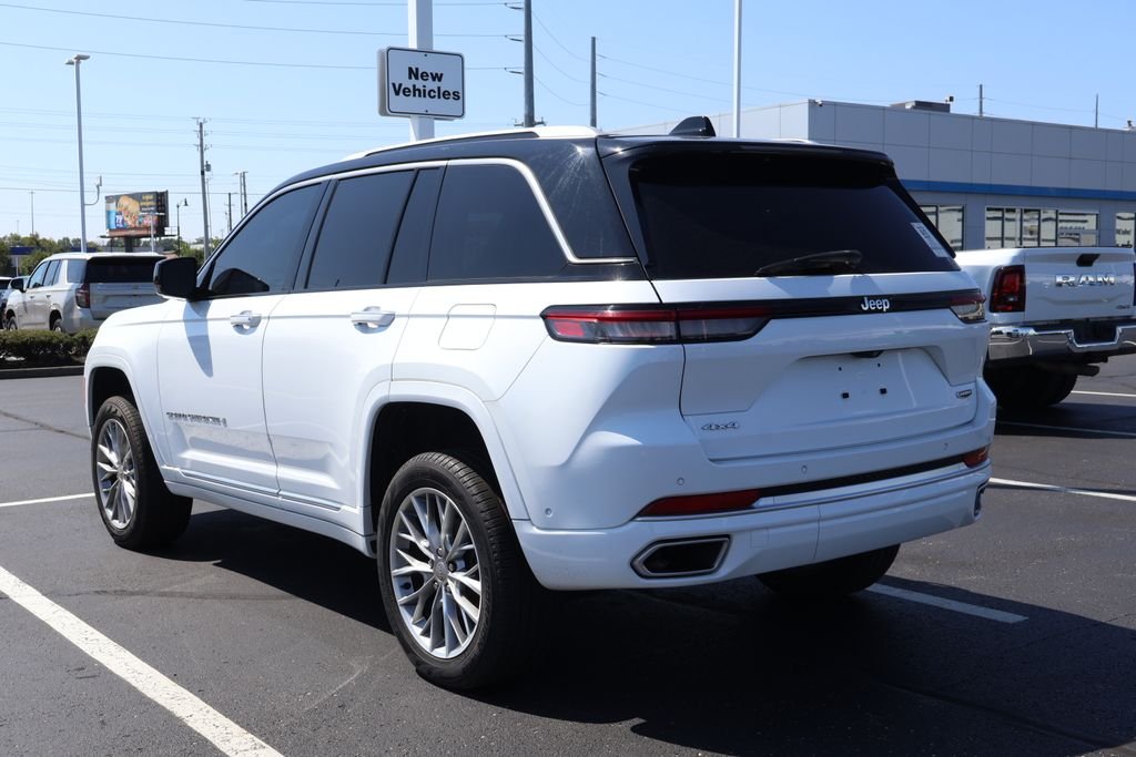 Used 2022 Bright White Clea Jeep Summit image 10