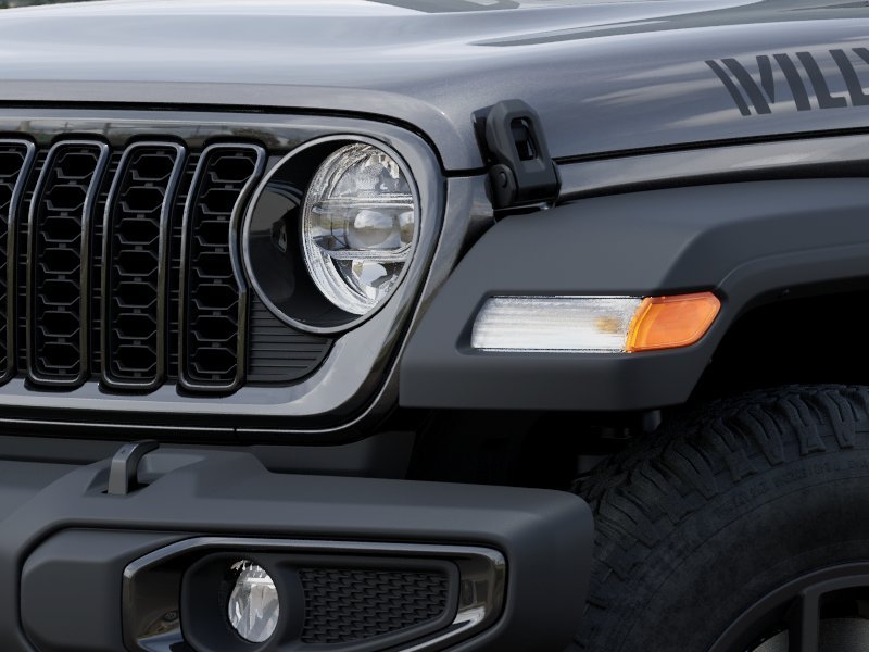 New 2025 Granite Crystal Metallic Clearcoat Jeep Willys image 32