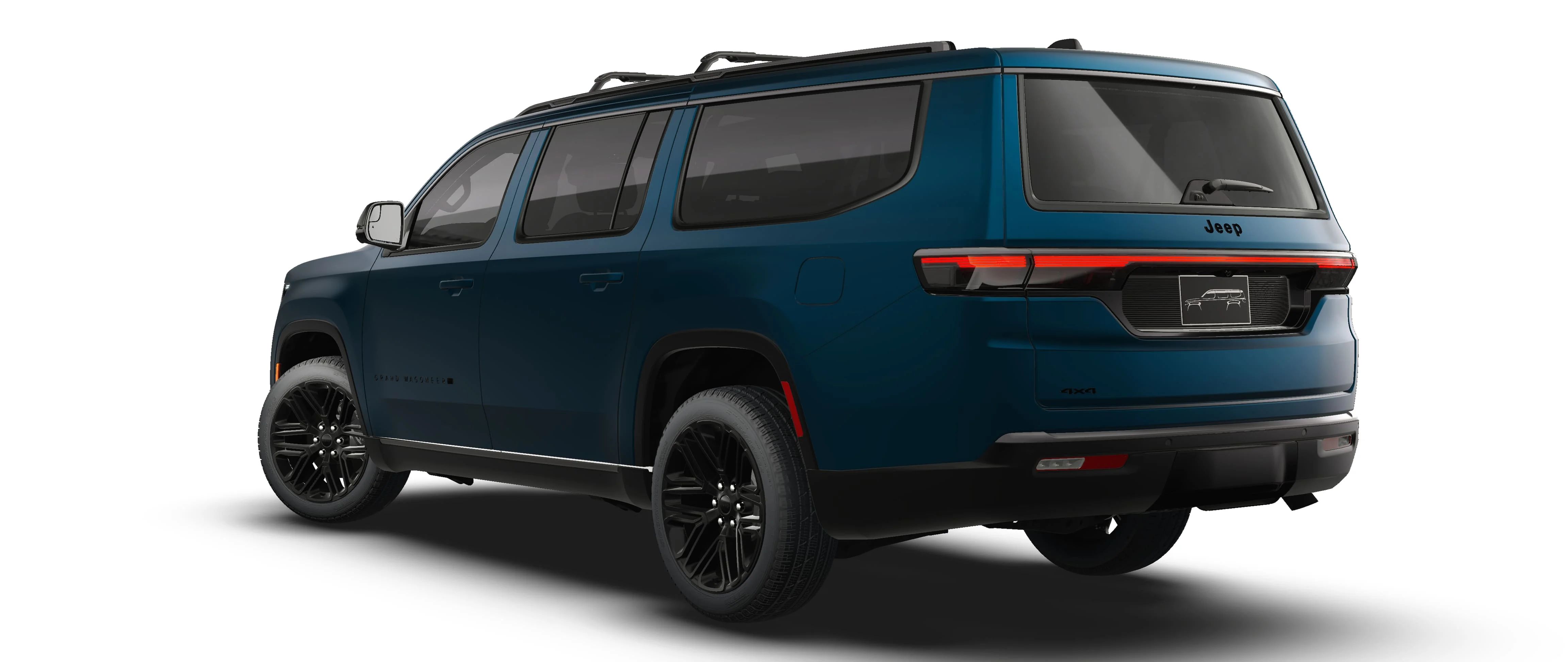 New 2026 Fathom Blue Pearl-Coat Exterior Paint (Late Availability) Jeep Grand Wagoneer image 14